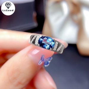 Nhẫn Đôi Thời Trang Nhẫn Hở Nam Nữ Cặp Đôi Sapphire Khí Chất Quà Tặng Cặp Đôi Quà Tặng Ngày Lễ