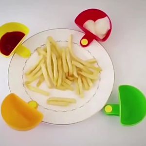 4/8 CÁI Bộ Bát Đựng Nước Chấm Nhiều Màu Sắc Bằng Nhựa Thân Thiện Với Môi Trường Bát Nhúng Đa Năng Dùng Trong Nhà Bếp Đựng Nước Sốt Cà Chua Giấm Gia Vị
