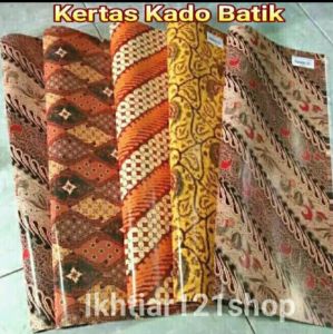 Kertas Kado Batik Grosir Motif Random
