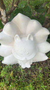Tượng thạch cao cho bé tô màu "MOON" bé Hồ Ly 9 đuôi tượng siêu to cao