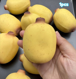 Crunchy Cow Banana Squishy Stress Ball Fidget Toy Crispy Squishy Squeeze Ball Handmade Round Blocks Filled ASMR Squeeze Toy 
