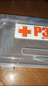 Kotak P3K / Box P3K Plastik / KOTAK SIMPAN OBAT P3K