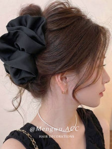 MENGWU | Korean Satin Cloud Large Shark Clip New