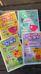 Sách - Rèn luyện tư duy tiền tiểu học cho trẻ 5-6 tuổi kèm sticker (sách bản quyền)