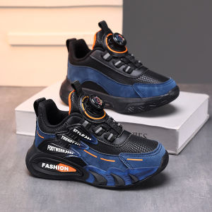 Leather Boys Kids Sneakers For Girls School Casua Outdoor Breathable Running Breathable Soft  Non-slip Children Shoes boacoisa