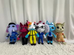 New Character New Profession Game Skin Animal Hospital Plush Toy Abnormal Animals Stuffed Doll For Kids Game Fans Birthday Gift