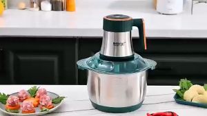 🔥Local Stock🔥Meat Grinder 5-Gear 6-Page Knife Multifunctional 500W Power 5L 304 Stainless Bowl Electric Meat Grinder Machine