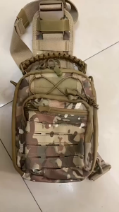 กระเป๋าคาดหน้าอก กระเป๋าคาดเอวยุทธวิธี กระเป๋าลายพราง กระป๋าผ้า กระเป๋าลายทหาร ขนาด 25x18x11(ซม.) มีให้เลือกหลายแบบ คุณภาพยอดเยี่ยม