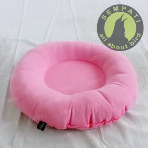 SEMPATI GROSIR Bantal Kasur Kucing Bentuk Donat Isi 5 Pcs Sempati Pet Bed Comfort Bed Kucing Bahan Busa Tebal Bulat Donat Alas Tempat Tidur Kucing Bantal Kucing Anjing Sugar Glider Hamster Kitten Anabul