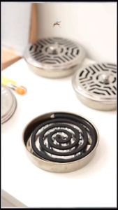 Khay đựng nhang muỗi chất liệu thép không gỉ