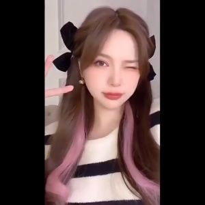 Bow Hairpin Sweet Silk Ribbon Hair Clip Korean Duckbill Clips Ponytail Holder Bangs Hairpin 1pair