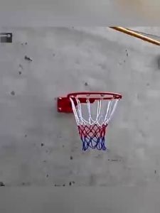 【Free gift】Wall-Mounted Basketball Basketball Hoop Adult Children Indoor and Outdoor Home Training Basketball Rack Standard Hanging Hoop Shooting Iron Ring