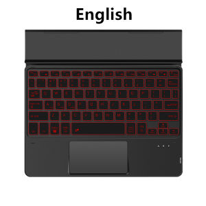 AJIUYU | Wireless BT Keyboard For iPad Pro 11 M4 M5 Air 11 Inch M2 M3 TouchPad Backlight Keyboard Stand For iPad A16 11th 10th Gen Tablet