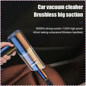 Rechargeable Vacuum Cleaner Handheld Car Vacuum Cleaner Detachable Powerful Suction Non-aging