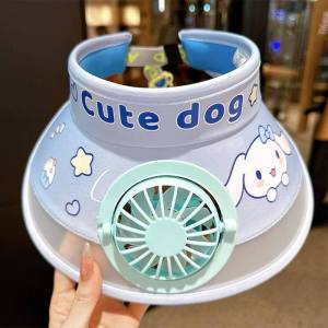 Sun Protection Childrens Cap with Fan