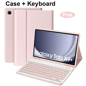 Case for Samsung Galaxy Tab A9 Plus 11 Inch Bluetooth Magnetic Keyboard Cover for Samsung Tab A9+ 11-inch Smart Stand Cover
