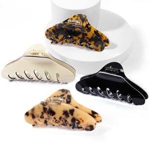 Original Acetate Shark Hair Clip & Women's Alexander Tail Hair Clip: Headwear Back of Head Fashion Hair Accessories