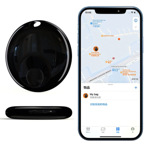 Locator Tag Work with Apple Find My APP Waterproof Key Tracker For iOS Only for Kid Luggage Wallet Bag Backpack Suitcase