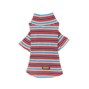 zeze | Striped Stretch Warm Dog Jumper