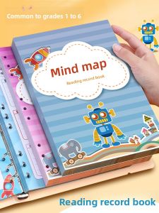 FARAMON | Creative Reading Record Copybook for Phrases and Sentences Large B5 Loose-leaf Notebook