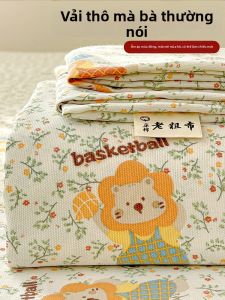 KAMONI | Summer Non-Cotton Thick Student Dormitory Coarse Cloth Bed Sheet