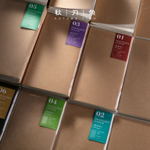 TN Inner Core Replaceable Inner Page Journal Book Loose Spiral Notebook Core Travel Notebook Diary Hobo Accessories