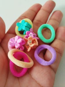 Ponytail and Hair Clip Set Stylish Fashion Kids Hair Accessories