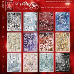 Mr.paper | Mr.Paper 27 Chiếc Vintage Dreamcore Viền Cắt Miếng Dán Giấy Nghệ Thuật DIY Trang Trí Cho Tạp Chí Ốp Điện Thoại Khung Ảnh Album Hàng Thủ Công
