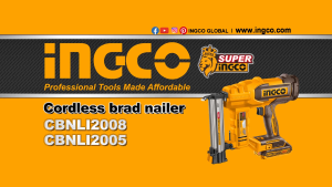INGCO 20V Li-Ion Brad Nailer CBNLI2008