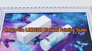 Quick Drying Diamond-Sealer for 5D Diamonf Painting Protections Glues High Gloss Diamond-Sealant with Sponge Tip