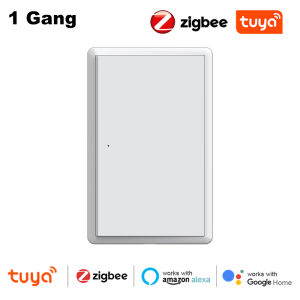 Tuya Zigbee3.0  US Smart Wall Switch Wall Push Button Physical Switch Smart Wireless Voice Remote Control With Google Home Alexa