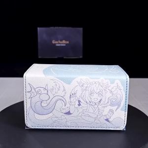 Hộp Đựng Bài Laundry Dragonmaid Dragonite Dành Cho YGO PTCG - Chứa Được 100 Thẻ Bài Có Bao Bảo Vệ Kép Kèm Khay Đựng Xúc Xắc Chất Liệu Da PU Chống Sốc