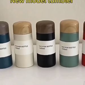 THERMOS KOPI STAINLESS TERMOS VACUUM BOTTLE TAHAN PANAS DAN DINGIN ADA SARINGAN 250ML KODE 809-5