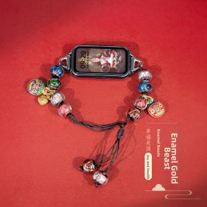 Uhada | Fragrant Ash琉璃Beaded Straps Compatible with Huawei Band