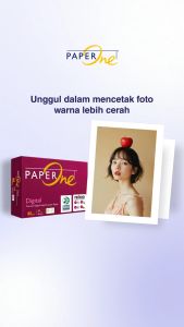 Paper One A4 100gr Kertas HVS Print Fotocopy Murah Berkualitas