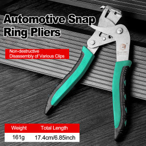 Car Clip Pliers Disassembly Tools Grooved Automatic Pliers Radial Style Jaw For Automotive Disassembly Trim Clip Removal