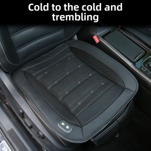 Ventilated Car Seat Cushion Summer Cooling Pad 12V Blowing Air Conditioning Single Piece 24V Large Truck Breathable Seat Pad