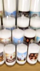 Lilin Rohani / Lilin Doa / Lilin Sembahyang Putih 3 Kati