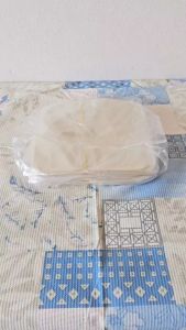 แป้งกระดาษ ใช้ห่อสลัดโรล (ไม่ต้องจุ่มน้ำ) เหมาะสำหรับคนลดน้ำหนัก (1กิโลได้ 240 แผ่น)