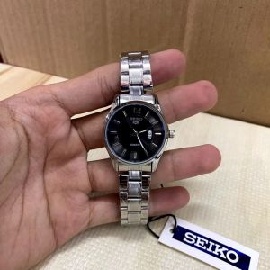 Jam Tangan Seiko Wanita Rantai Stainless Anti Air Tanggal Aktif Free Batre Cadangan BAKUREH WATCH