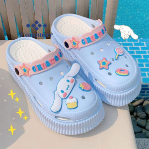 Comanier Sandal Anak FUJI Baim Perempuan Sandal Kodok Anak Laki laki Sepatu Wedges Platform EVA