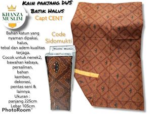 (BISA pilih motif)KAIN PANJANG DUS/JARIK KEBAT BATIK HALUS CAP CENT
