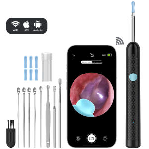 HD1080P Visual Ear Camera 4.2MM Ear Pick Digital Ear Spoon WIFI Ear Sticks 6 LEDs Ear Cleaner Endoscope Ear Wax Removal Tool