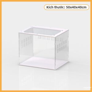 Lồng Hamster Mica Trong Suốt Panoramic Lớn