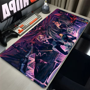 Bandai | Mouse Pad Gamer Larger XXL Uchiha Itachi Madara N-Naruto Uzumaki Computer Keyboard Desk Mat Pc Gaming Accessories Black Mousepad