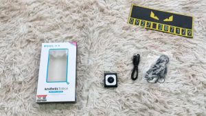 Bản 2026 Ruizu X66 16Gb - Máy nghe nhạc mp3 thể thao mini giá rẻ Bluetooth 5.0 - Tặng kèm tai nghe - Có kẹp áo tiện lợi