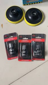 PROMO !! Adaptor impact wrench ke bor 2pcs in 1Set - 1/2 SQUARE TO 1/4 HEX - AUTO LOCK Impact Wrench Adapter Bit Socket Adapter