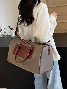 Túi Đeo Chéo Da Đan Màu Tương Phản Thời Trang Túi Du Lịch Túi Đựng Đồ Túi Đeo Chéo Cao Cấp Túi Đeo Chéo Bằng Vải Oxford