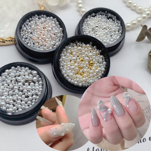 Mixed Pearl Nail Decorations Ballet Shoe Ribbon Butterfly Knot 3D Popular Internet Beauty Nail Art Supplies Any Skin Type