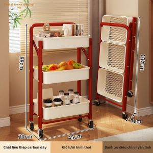 Giá Để Đa Tầng Gấp Gọn Dùng Cho Khe Hở Tại Nhà